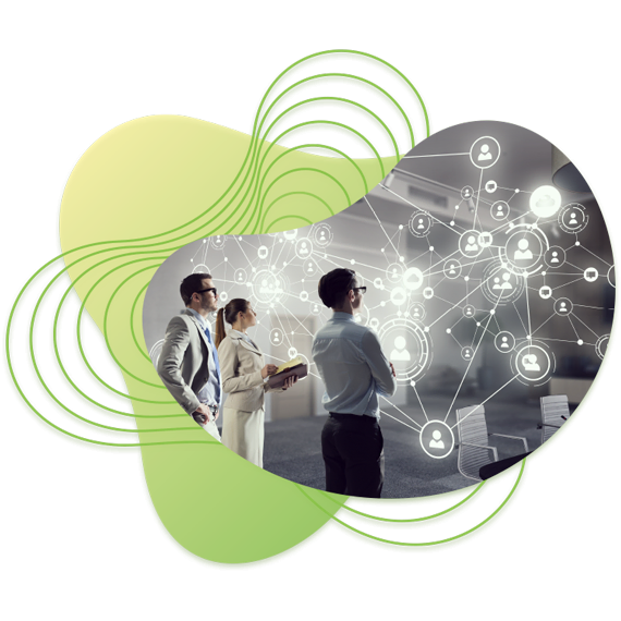 Women wearing GTM t-shirt and holding laptop