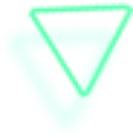 Orange triangle icon